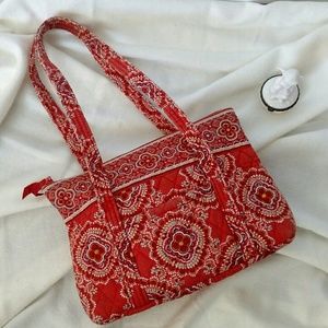 Vera Bradley Paprika Orange Small Tote Bag